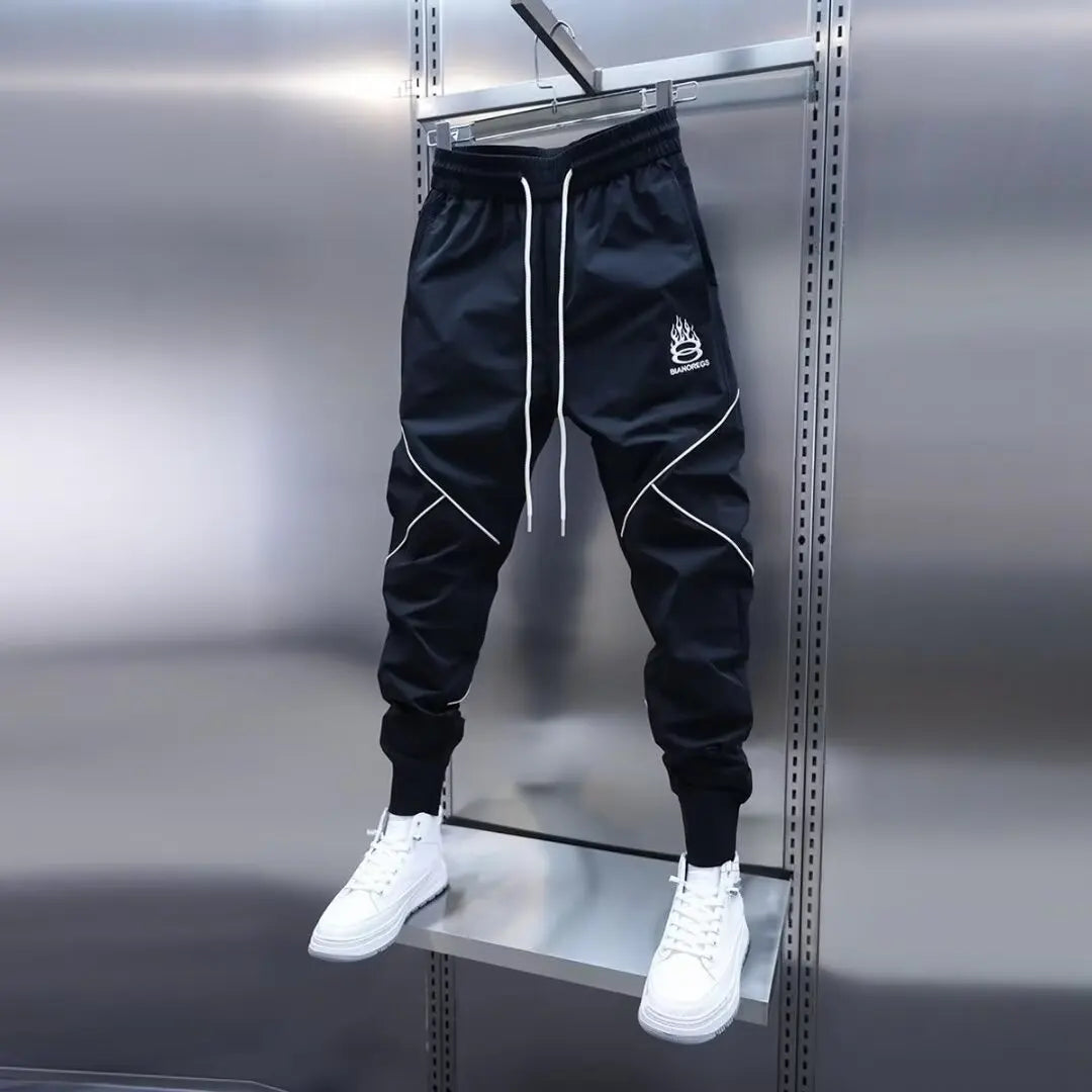 Men's Cargo Pants White Hip Hop Male Trousers Summer Regular Fit Harajuku Long Slacks Street Emo Cheapest Luxury New In Casual