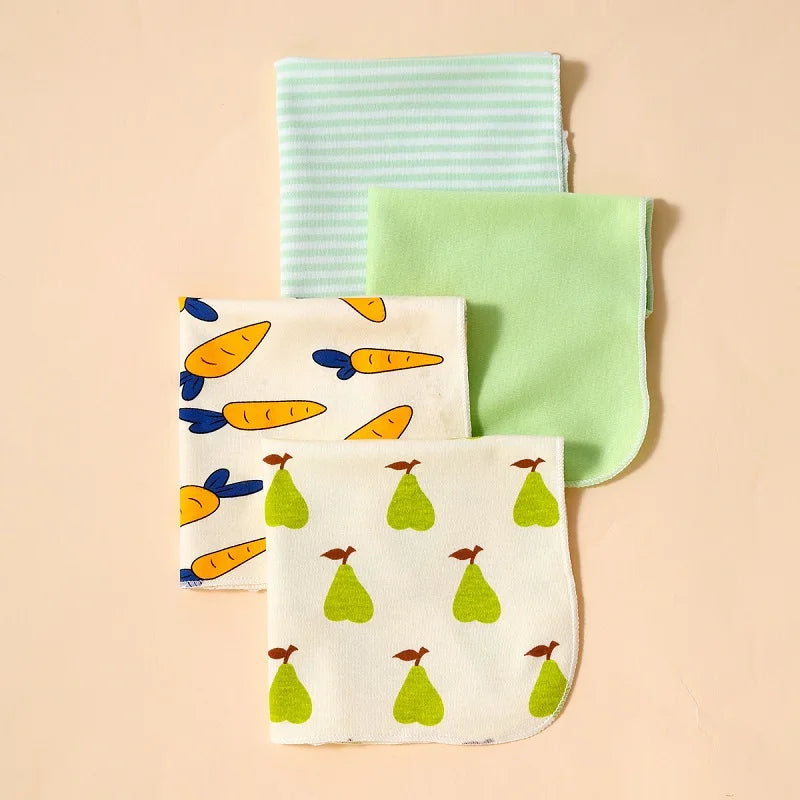100% Cotton Newborn Baby Towels Saliva Towel Nursing Towel Baby Boys Girls Bebe Toalha Washcloth Handkerchief Dropshipping KF011