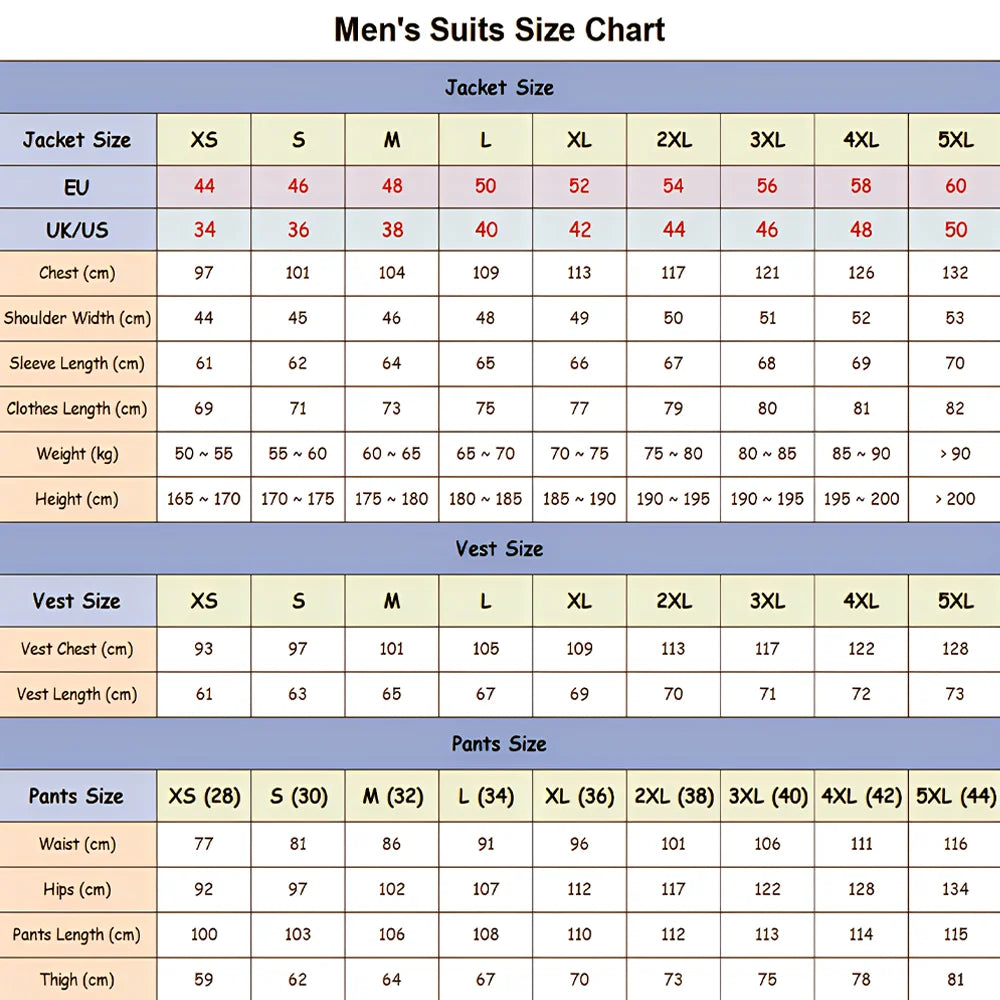 Men's Suit Costumes 3 Pieces Blazer Light Green Vest Pants Wedding Tuxedos Formal Male Suit for Wedding Groomsmen Prom