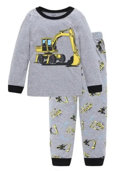 Kid Pajamas Set Baby Boy Clothes Girl Sleepwear Nightwear Children Santa Claus Christmas Pyjamas Cotton Clothing Set 2-7T