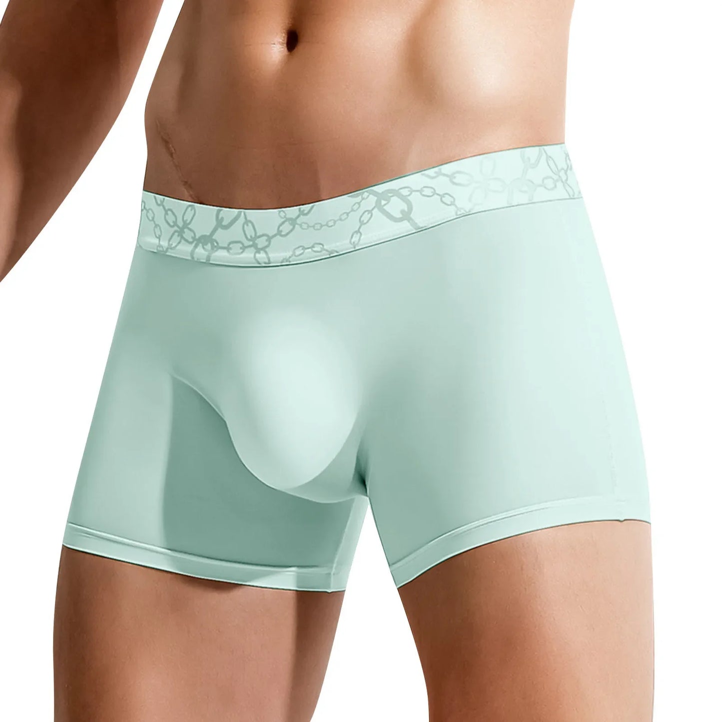 Men's Soft Fabric Sexy Underwear Low Waisted Fashionable Sexy Comfortable Breathable Flat Angle Underwear Japanese Man Underwear