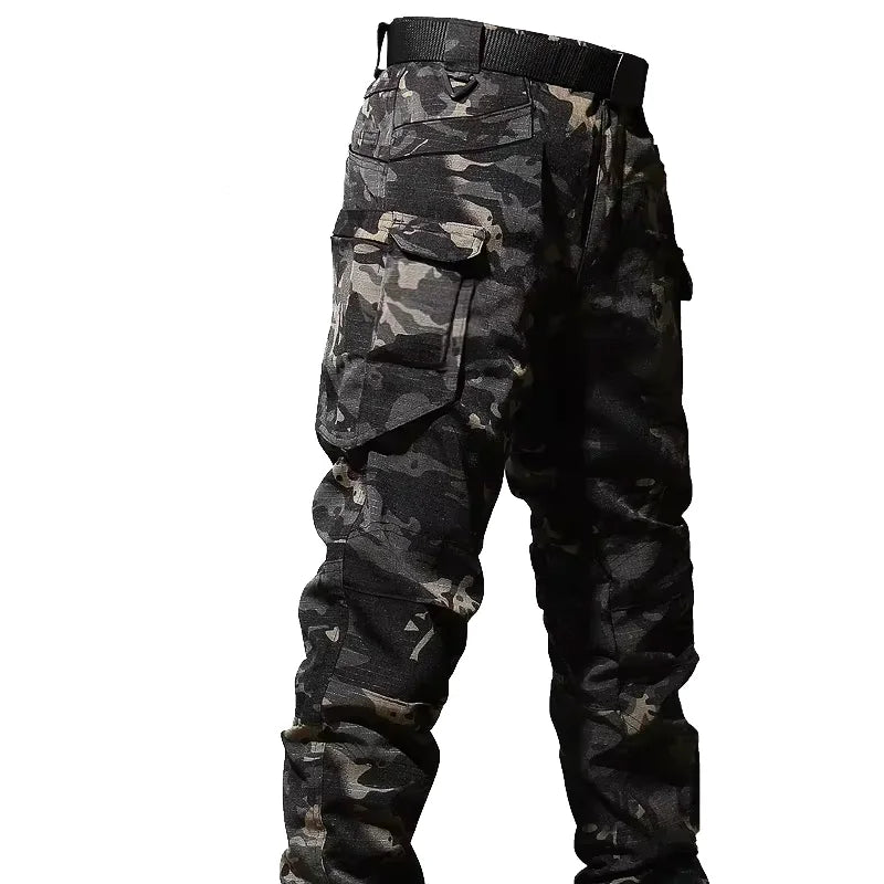 Outdoor Combat Tactical Suits Wear Resistant T-Shirt + Cargo Pants Men Clothes Shirts Airsoft Paintball Hunting Clothes