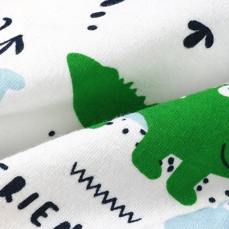 5PCSChildren's underwear, soft cotton for boys, boys' flat shorts, cartoon summer thin boys' four-cornered baby underpants