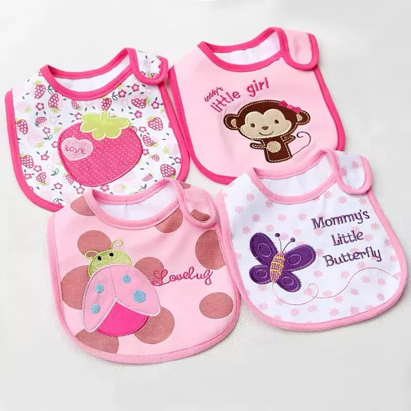 Sales Cotton Baby Bibs Waterproof Infant Bibs(send By Boys' or Girls')