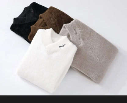 Sweaters men winter korean style mens warm sweater V-neck men sweaters autumn Men's wool pullovers men full size M-XXXL