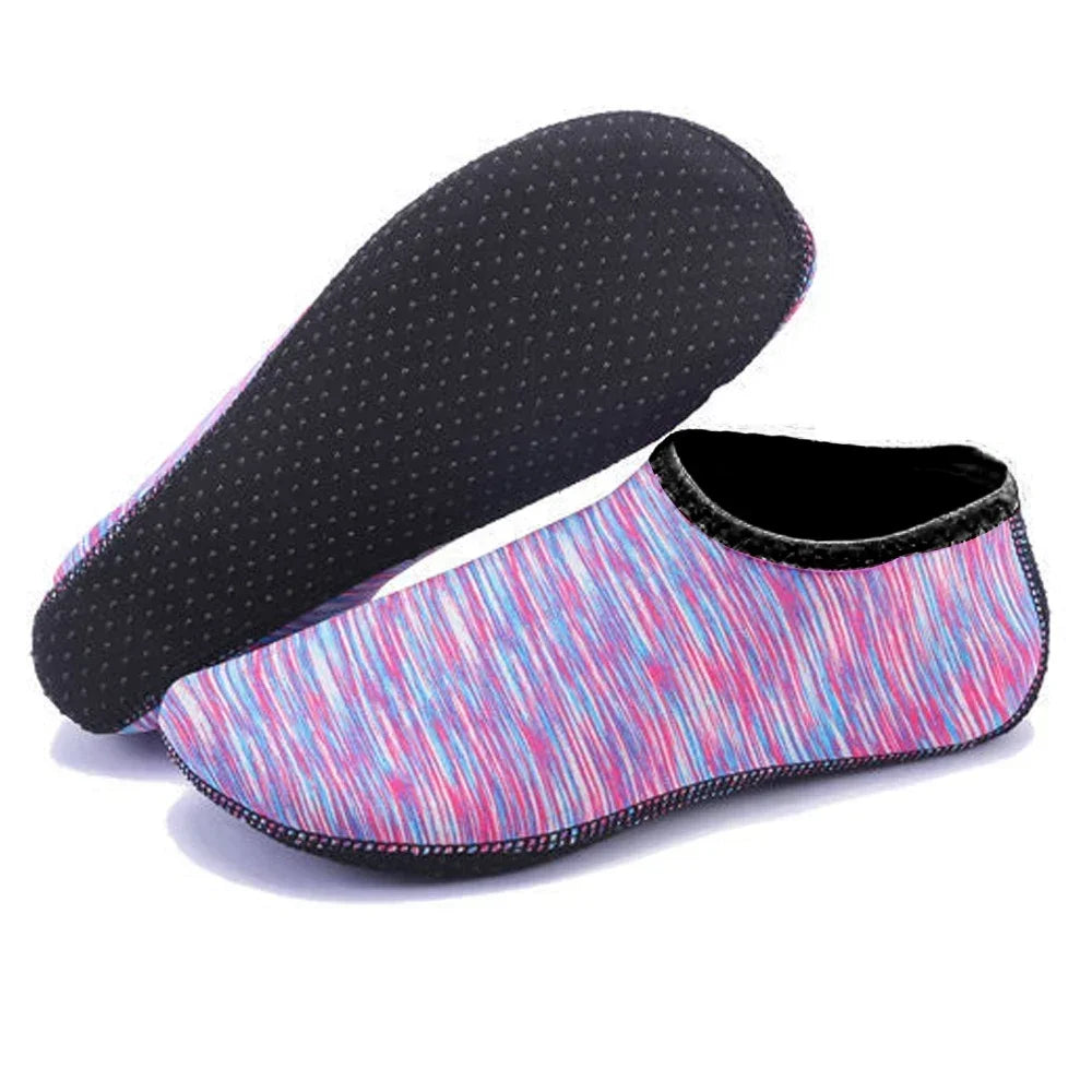 Men Beach Aqua Socks Women Kid Swimming Water Sport Barefoot Sneaker Gym Yoga Fitness Dance Swim Surfing Diving Snorkeling Shoes