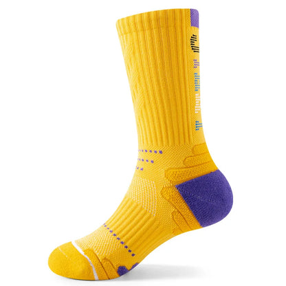 Professional Children's Sports Socks Boys Basketball Socks Outdoor Football Sock Hiking Sports Socks for Girls 5-14 Years