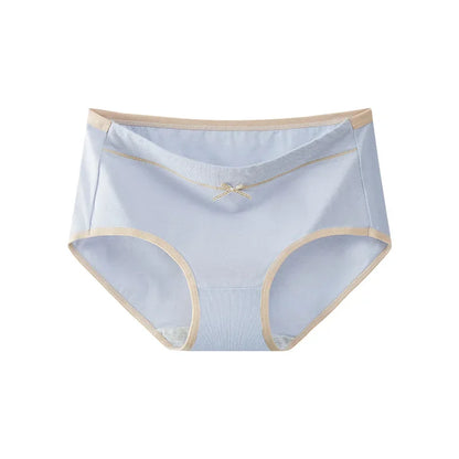 Women's Underwear Antibacterial Cotton crotch Breathable Sweat Absorption Simple Comfort Cotton Women's Briefs женские трусы для