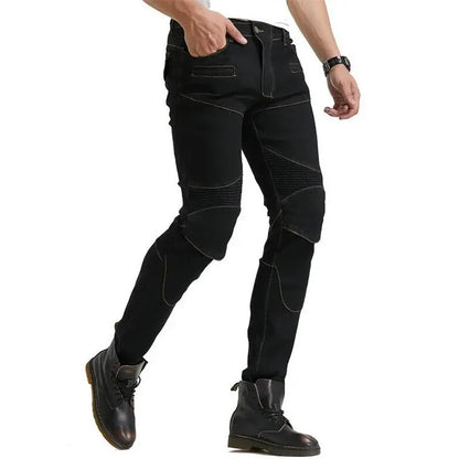 Men's Jeans Motorcycle Pants Road Motorcycle Protective Equipment Motorcycle Jeans for All Seasons