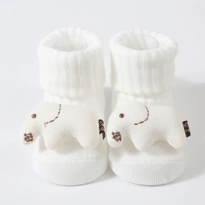 Infant Baby Socks for Girl Boy Thin Cotton Breathable Cute Baby Accessories Unisex Newborn Boneless Short Socks
