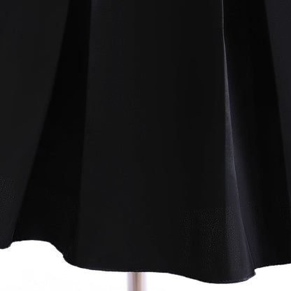 Girls Black Dress Children's Clothing Pink Solid Color Single-Shoulder Dress Fashionable Princess Dress Birthday Evening Dress