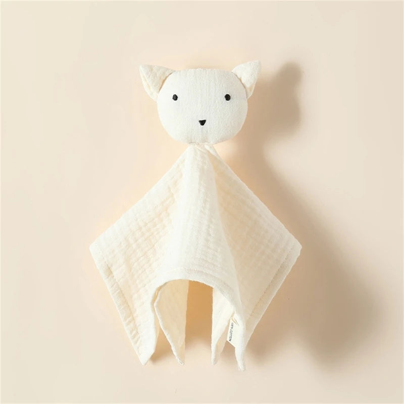Stuffed Goose Baby Towel Cotton Baby Sleeping Cuddling Security Blanket Newborn Soothe Appease Towel Kids Face Towel Washcloth
