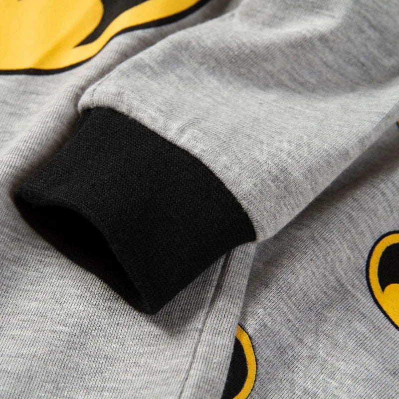 Batman Baby Boys Pajamas Sets Autumn Long Sleeved Children's Clothing Sleepwear Teen Pajama Cotton Pyjamas For Kids 6 8 10 Years