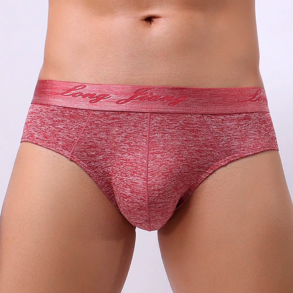 Sexy Men's Underwear Briefs Low Rise Soft Jockstrap Breathable Bikini Style Underpants Fashion Comfy Casual Hombre