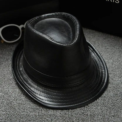 Men's and Women's Gentleman Hat Casual England Cowboy Hat Retro Warm Bowler Hat Jazz Cap Out Hundred with The Trend Cap