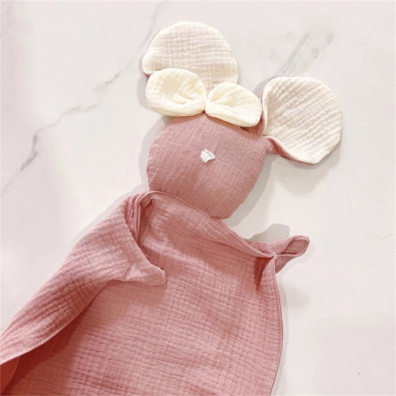 Stuffed Goose Baby Towel Cotton Baby Sleeping Cuddling Security Blanket Newborn Soothe Appease Towel Kids Face Towel Washcloth