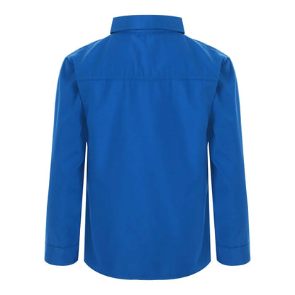 Autumn Kids Shirts for Boy Casual Gentleman Formal Dress Shirt Button-Down Shirt Handsome Boy Long Sleeve Tops Children Clothes