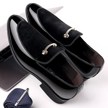 Men's Dress Shoes Luxury Mens Formal Leather Shoes Luxury Business Casual Shoes for Men Loafers Large Size 48 Zapatos De Hombre