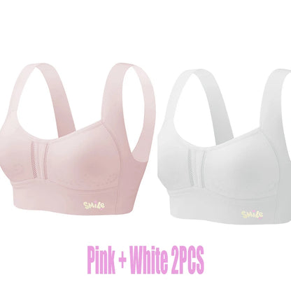 1-3Pcs Thin Summer Underwear for Teenage Girls, Anti-Bounce Vest for Students Cotton Sports Bra for Kids Student Vest