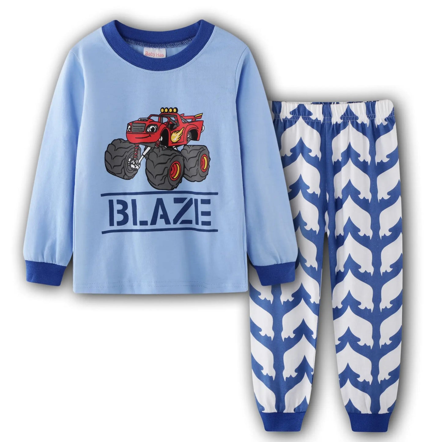 Kid Pajamas Set Baby Boy Clothes Girl Sleepwear Nightwear Children Santa Claus Christmas Pyjamas Cotton Clothing Set 2-7T
