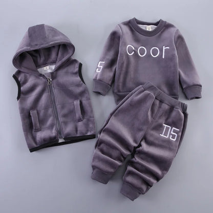Newborn Baby Boys Clothes 2023 Autumn Baby Girls Clothes Hoodie+Pant Outfit Kids Costume Suit Infant Clothing For Baby Warm Sets