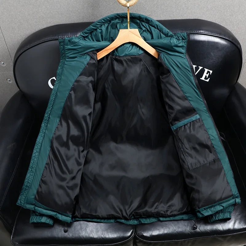 New winter cotton coats for men  warm fashionable trendy hooded cotton jackets for young people casual cotton coats for men