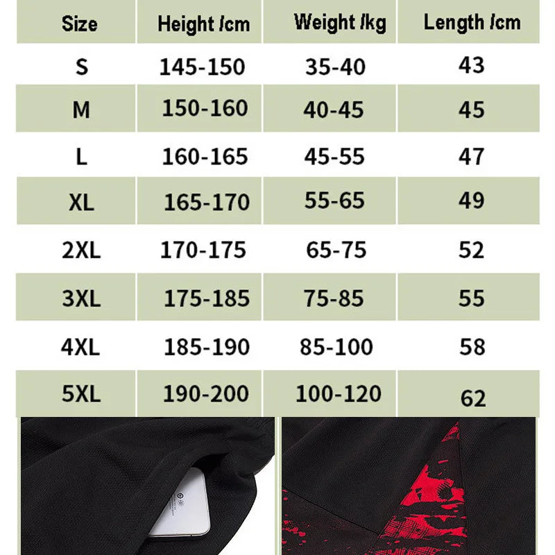 Men Boy Student Basketball Sport Gym QUICK-DRY Workout Board Shorts For Soccer Exercise Hiking Running Fitness Football Jersey 3