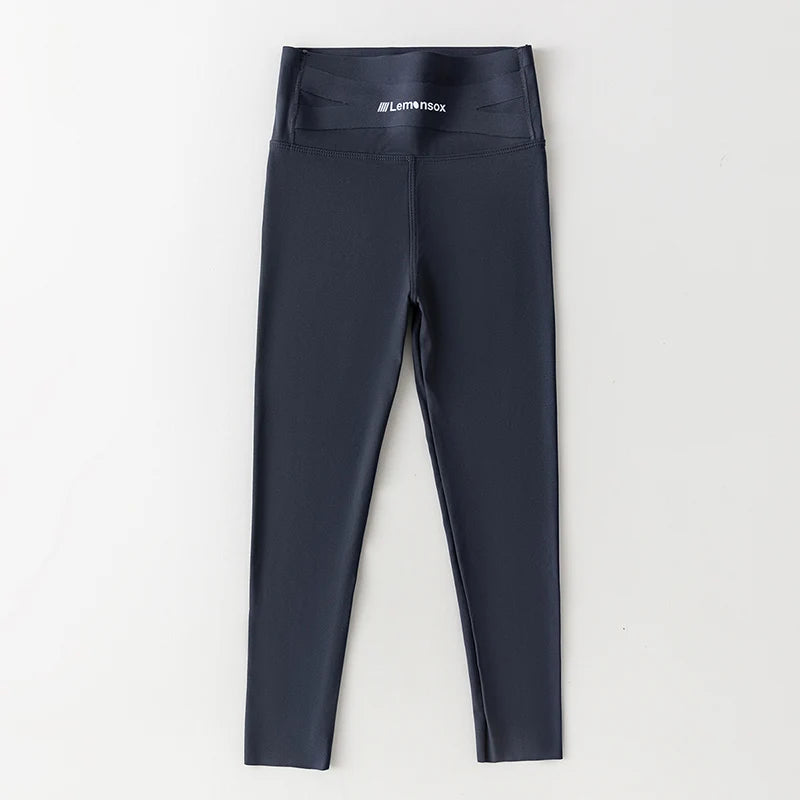 Girls' Shark Shorts for Spring and Autumn; Thin Children's Tights with High Elasticity; Nine-inch Pants