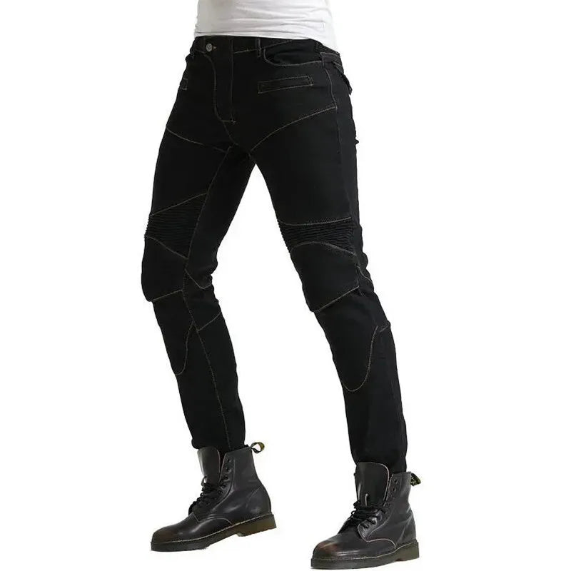 Men's Jeans Motorcycle Pants Road Motorcycle Protective Equipment Motorcycle Jeans for All Seasons