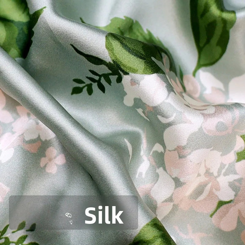 Silk Underwear Women's Large Size XXL e Breathable Antibacterial Low Waist Comfortable Innerwear Daily Use Cartoon Pat...