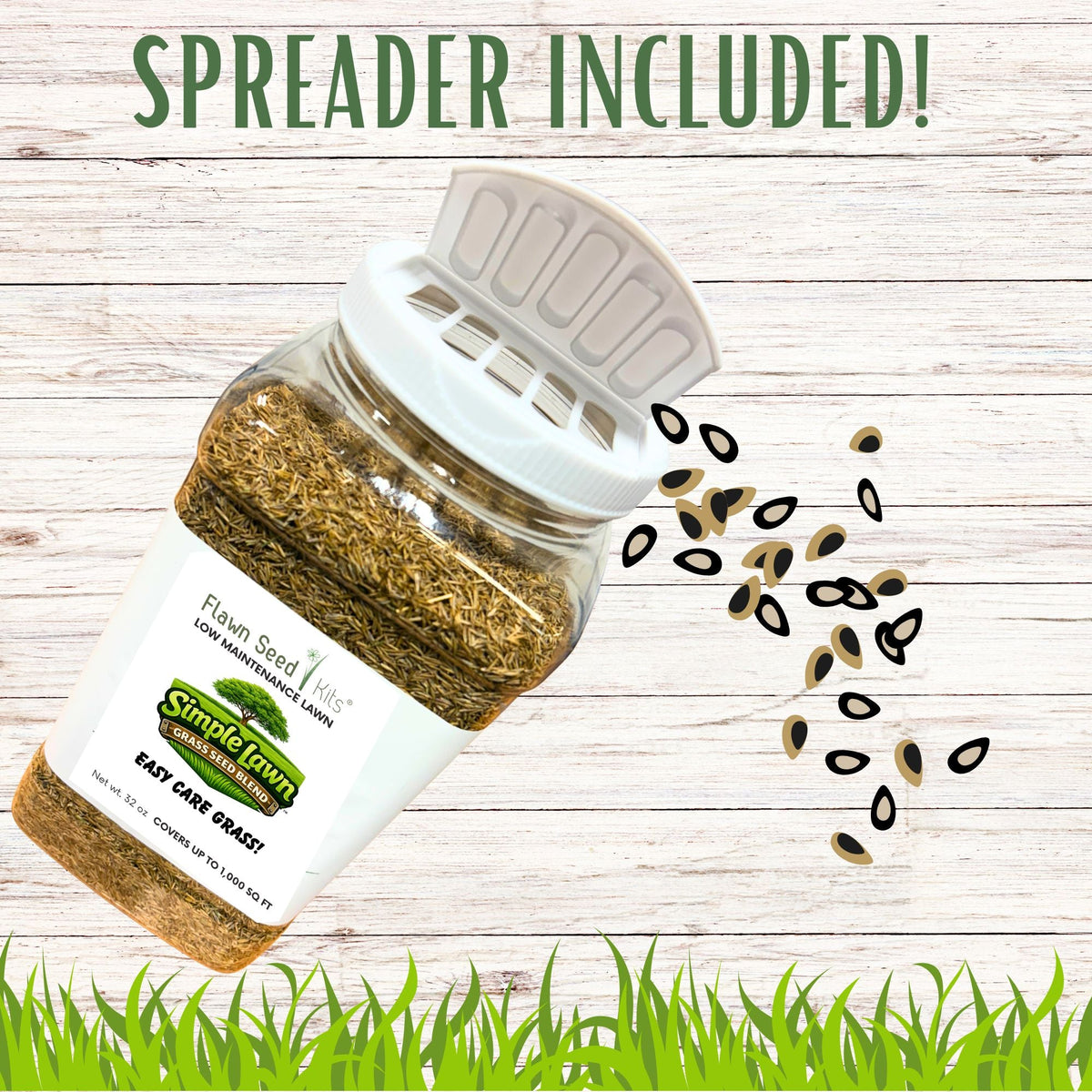 Simple Lawn Fine Fescue Grass Seed