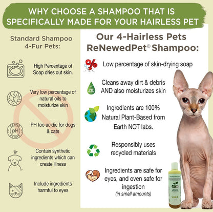 4-HAIRLESS PETS RESTORATIVE CONDITIONER