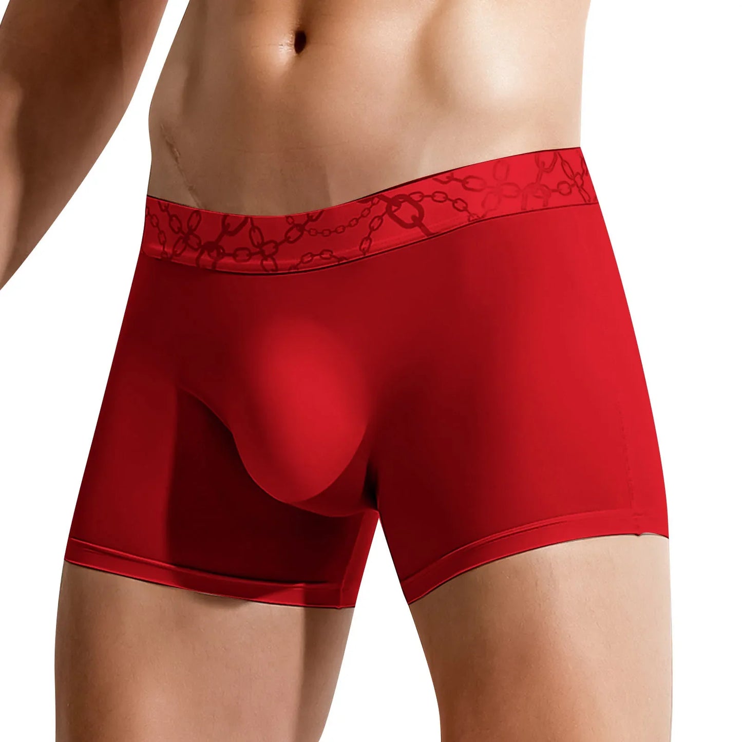Men's Soft Fabric Sexy Underwear Low Waisted Fashionable Sexy Comfortable Breathable Flat Angle Underwear Japanese Man Underwear