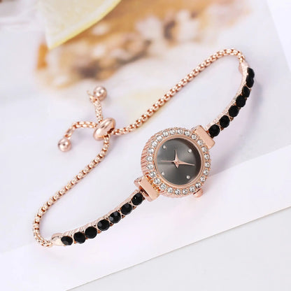 Women's Watches Fashion Exquisite Small Dial Bracelet Analog Quartz Watch（Box Not Included ）