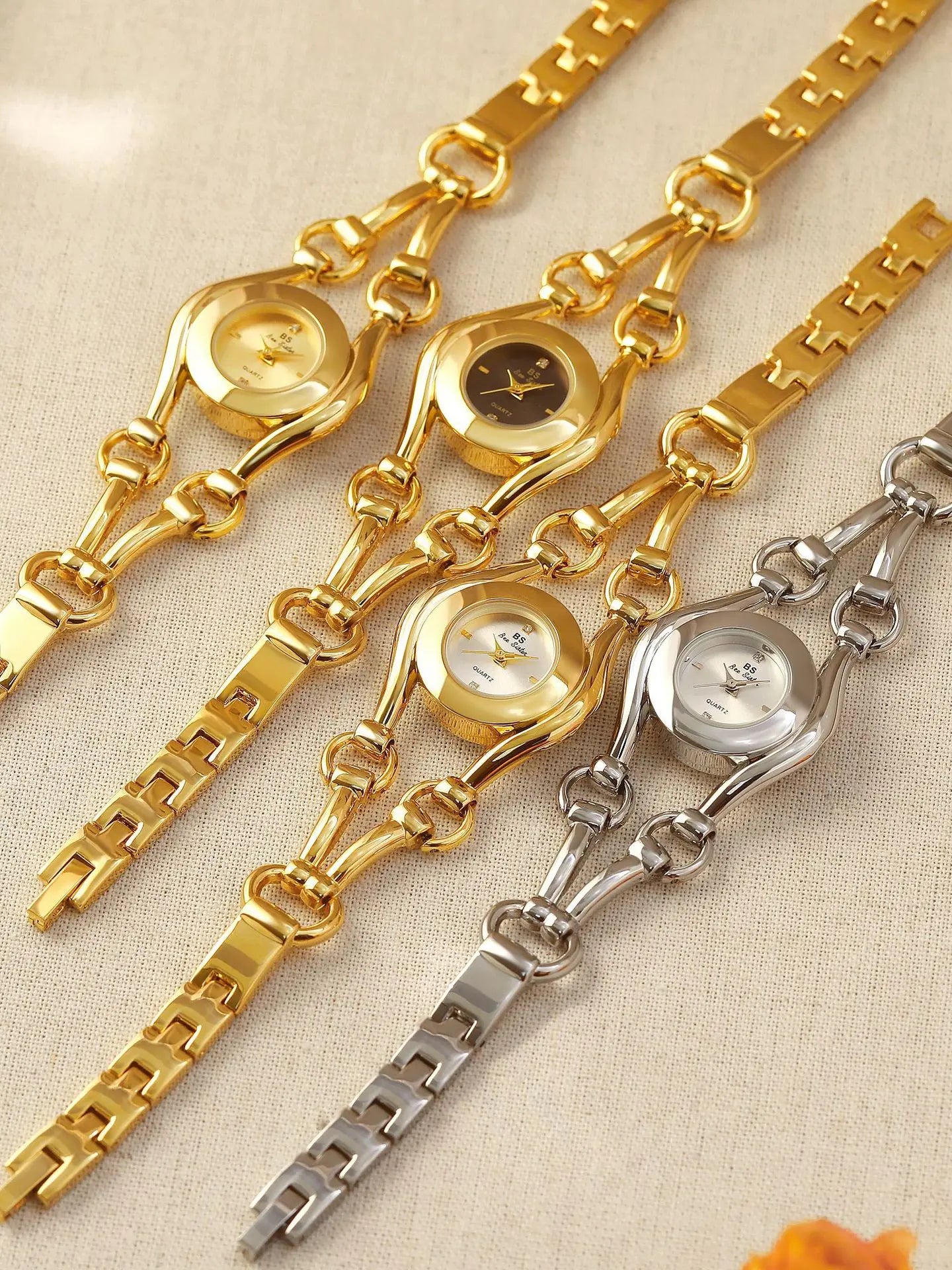 Fashion Luxury Watches For Woman 2025 New Luxury Golden Vintage Women's Wristwatches Ladies Dress Quartz Clock Relogio Feminino