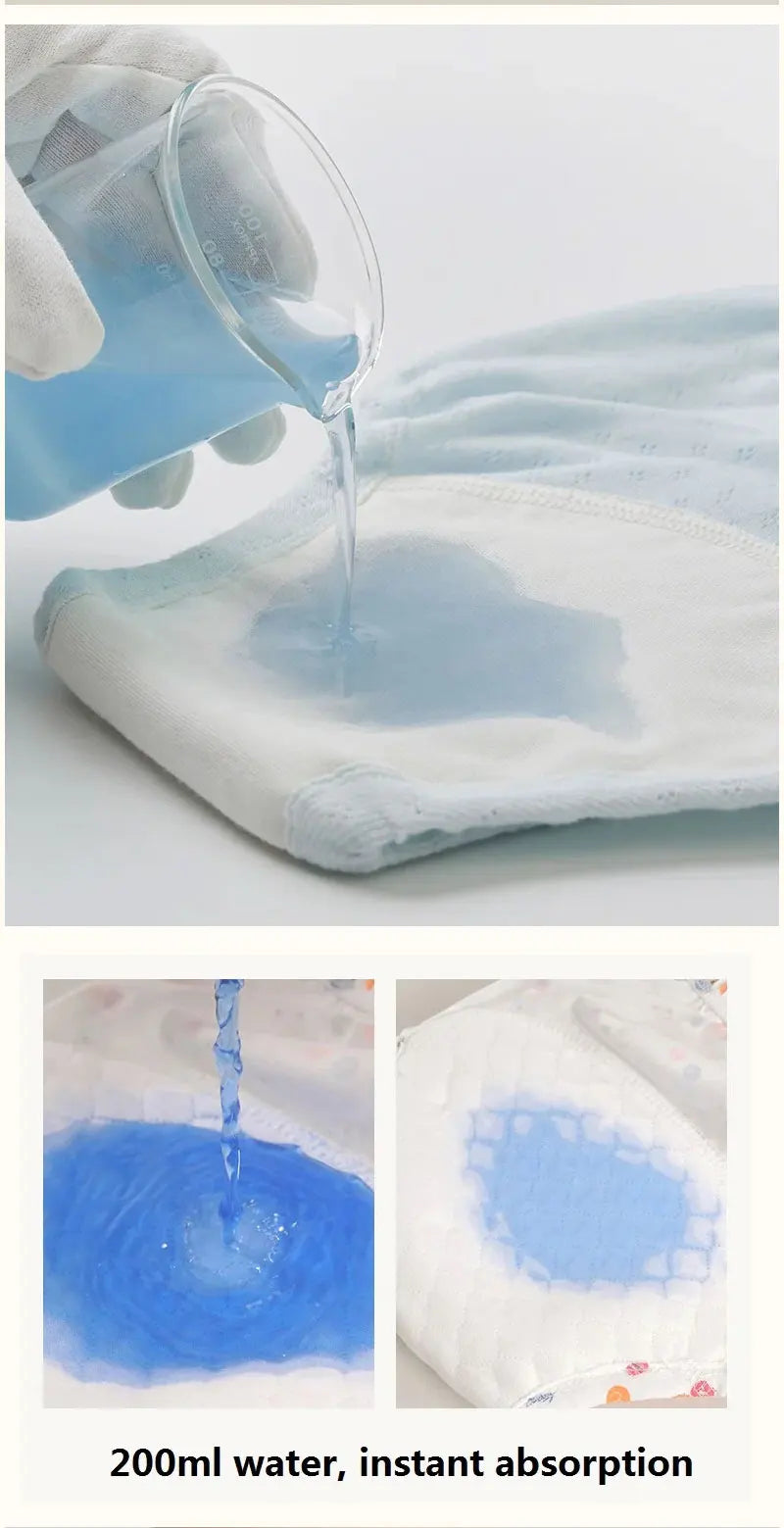 Newborn Baby Reusable Diapers Children Potty Training Panties Cotton Cloth Washable Underwear  Ecological Nappies Infant Panties
