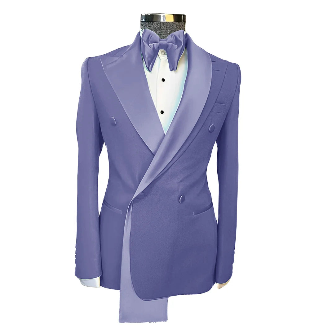Men's Suits Single Jackets Wedding Groom Tuxedos Peak Lapel Design Blazer for Men Fashion Customization Clothing