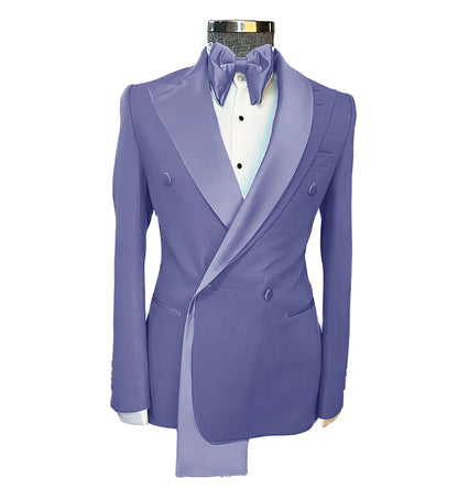 Men's Suits Single Jackets Wedding Groom Tuxedos Peak Lapel Design Blazer for Men Fashion Customization Clothing
