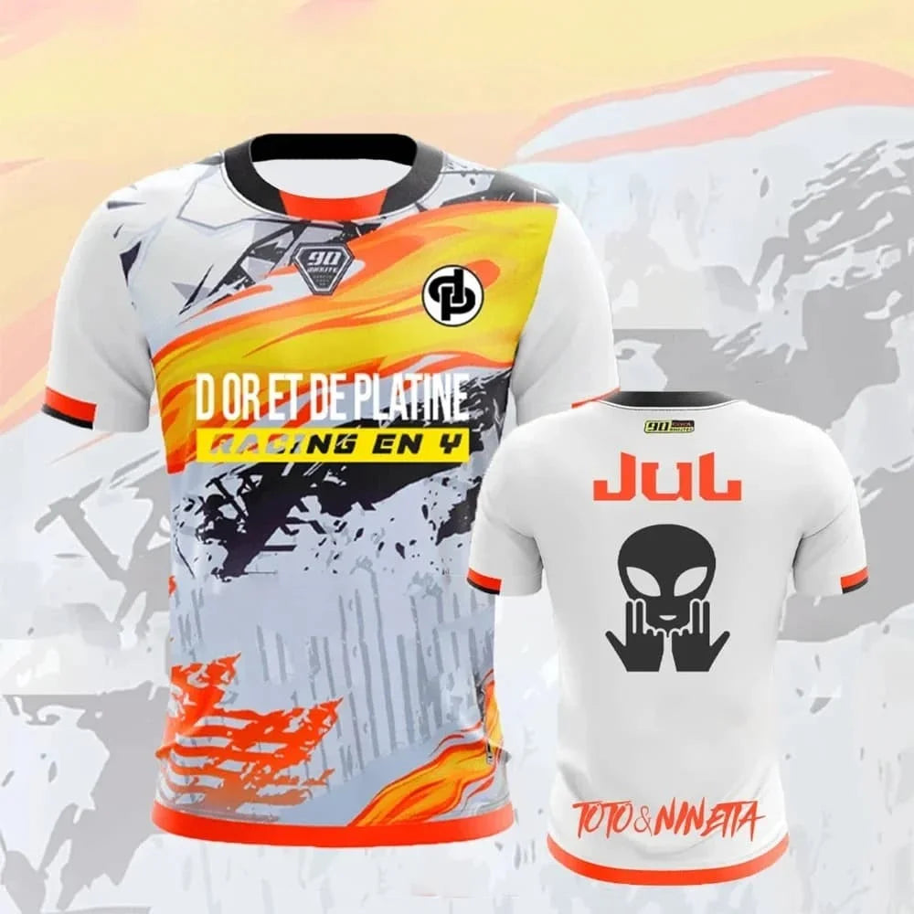 Beach surfing Men's Street Wear 3d Printed Quick Drying Breathable T-shirt Children's 3d Round Neck Short Sleeve Top
