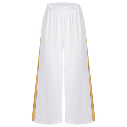 Girls Liturgical Dance Wide-Leg Pants Celebration of Spirit Palazzo Pants Worship Praise Dance Costume for Dancing Performance
