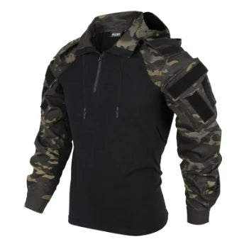 Tactical Cargo Suits T-Shirt And Cargo Pants Men Clothes Shirts Airsoft Paintball Hunting Clothes Wear Resistant Outdoor
