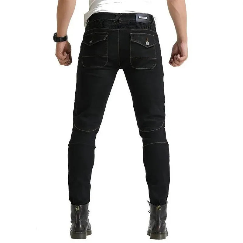 Men's Jeans Motorcycle Pants Road Motorcycle Protective Equipment Motorcycle Jeans for All Seasons