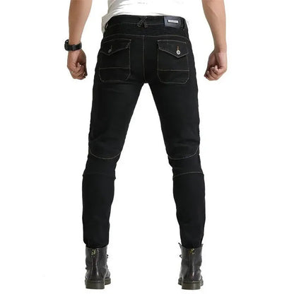 Men's Jeans Motorcycle Pants Road Motorcycle Protective Equipment Motorcycle Jeans for All Seasons