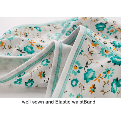 Menstrual Panties, Girls Physiological Leakproof Underwear Cotton printed Menstruation Underpants for Teenager Student