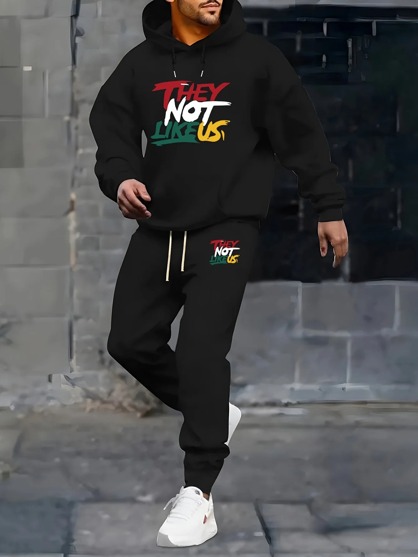 Men'S Sports Suit - Fashionable Long-Sleeved Hoodie And Casual Jogger Pants Very Suitable For Spring/Autumn Outdoor Activities