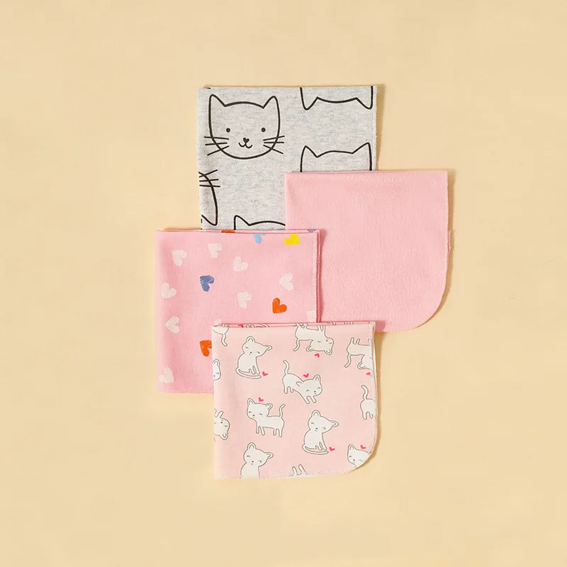 100% Cotton Newborn Baby Towels Saliva Towel Nursing Towel Baby Boys Girls Bebe Toalha Washcloth Handkerchief Dropshipping KF011