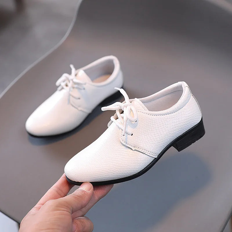 Zapatos Niño Shoes for Boys Child Leather Shoes Spring Autumn New British Boy Single Shoes Fashion Performance Shoe Kids Shoe