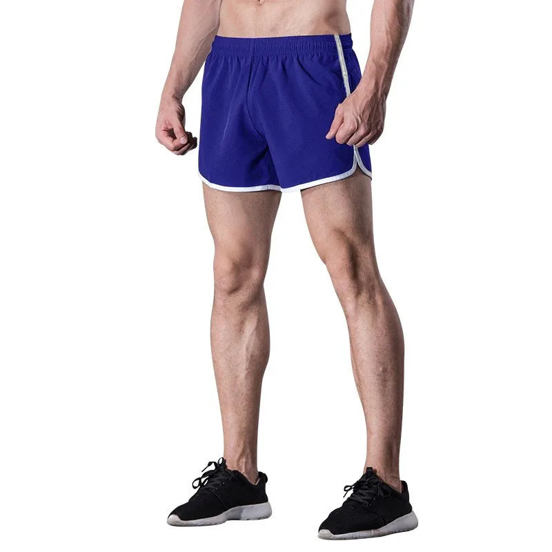 Summer Men's Swimwear Bear Printed Shorts Brand Beachwear Sexy Swim Trunks Men Swimsuit Low Waist Breathable Beach Surfing