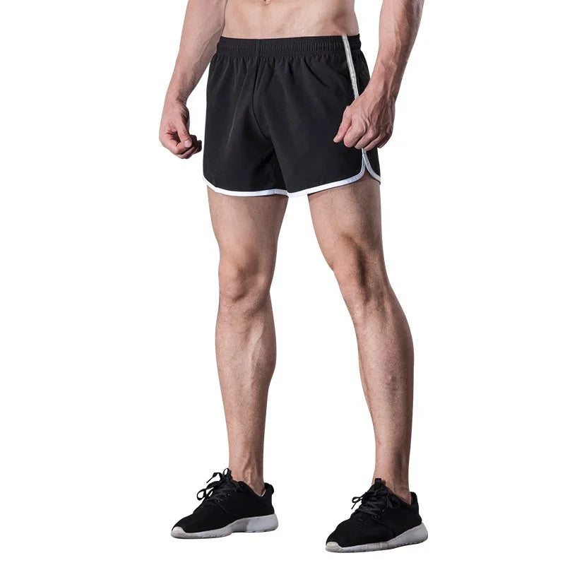 Summer Men's Swimwear Bear Printed Shorts Brand Beachwear Sexy Swim Trunks Men Swimsuit Low Waist Breathable Beach Surfing