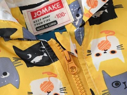 Boys' and girls' jackets are fashionable and comfortable, suitable for children aged 1-7T. Children's jackets